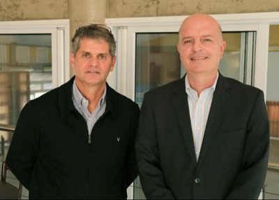 Presidente da Cosan, Luís Henrique Guimarães (à esq.) e  Luís Fernando Quilici, Diretor de Relações Institucionais da ASPACER